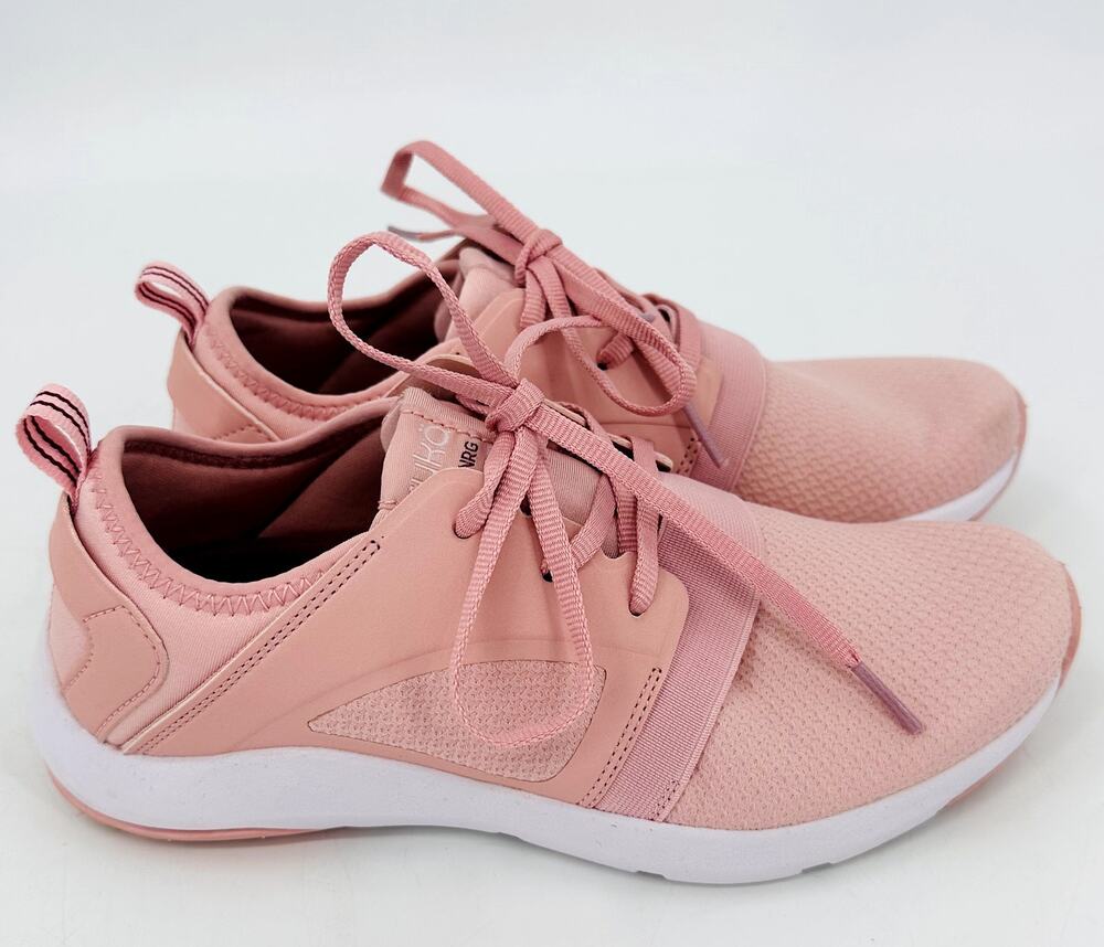 Ryka Women's EVA NRG Walking Shoe Sneaker Light Pale Pink Size 6.5 Lightweight
